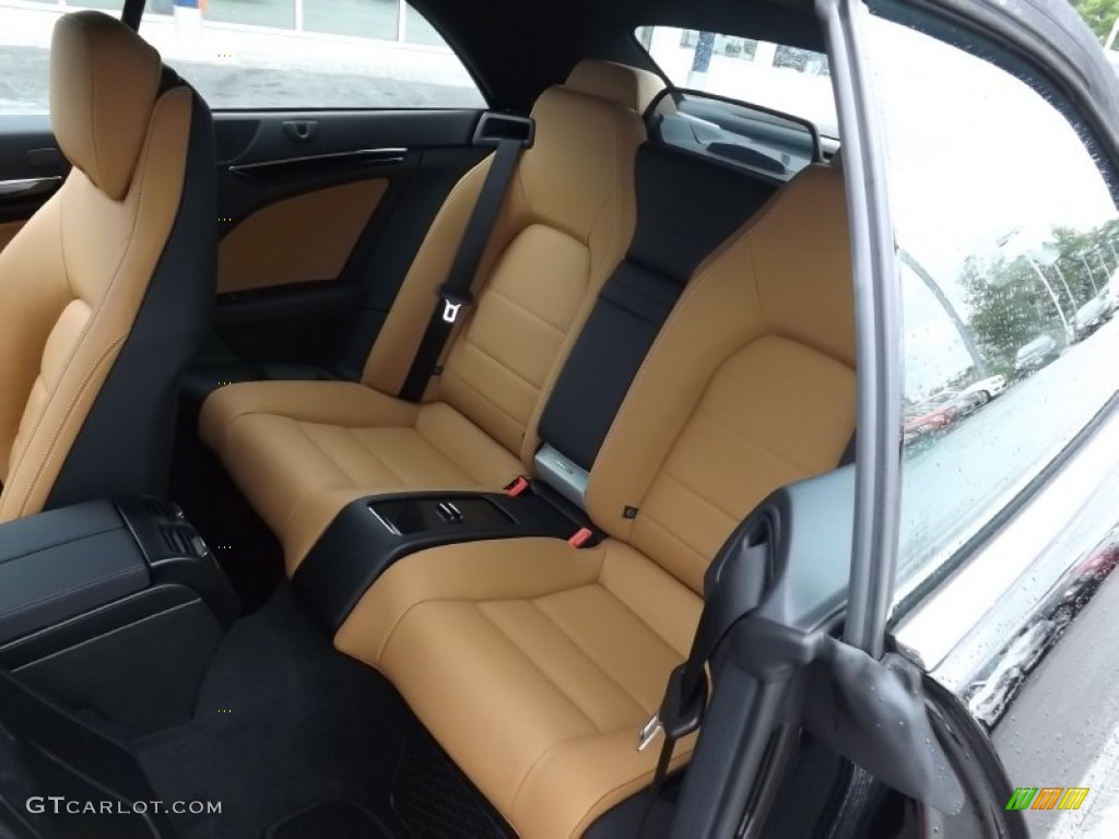 Natural Beige/Black Interior 2013 Mercedes-Benz E 350 Cabriolet Photo #70979842