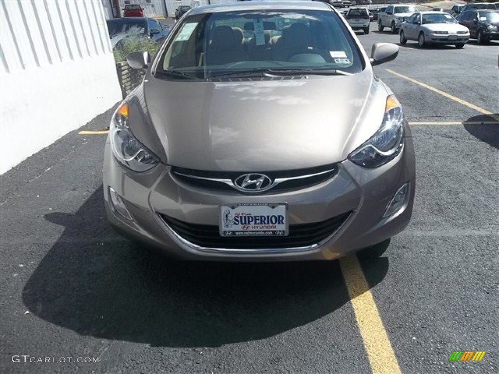 2013 Elantra GLS - Desert Bronze / Beige photo #1