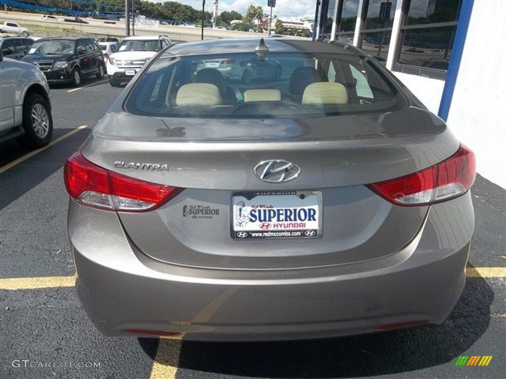 2013 Elantra GLS - Desert Bronze / Beige photo #4