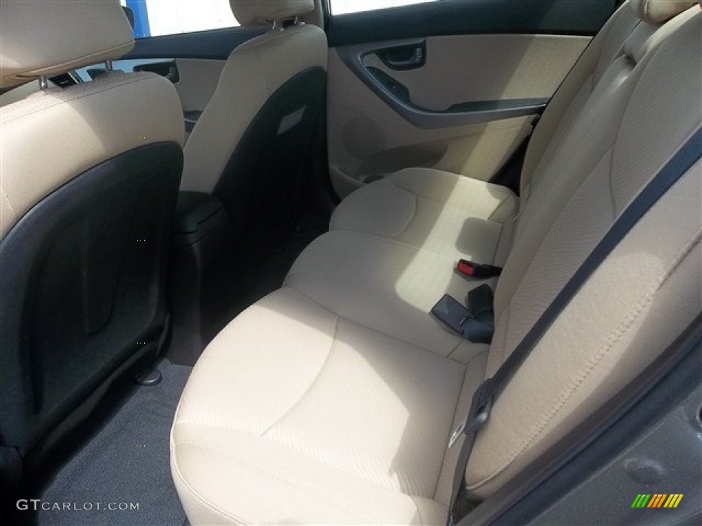 2013 Elantra GLS - Desert Bronze / Beige photo #11