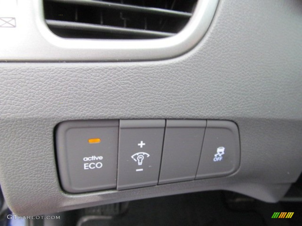 2012 Elantra Limited - Indigo Night Blue / Gray photo #16