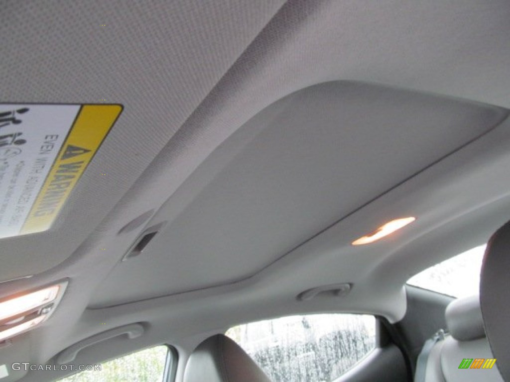 2012 Elantra Limited - Indigo Night Blue / Gray photo #21