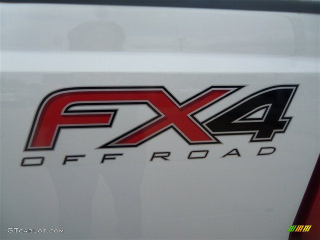 2012 F250 Super Duty XL Crew Cab 4x4 - Oxford White / Steel photo #12