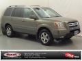 2007 Aberdeen Green Metallic Honda Pilot EX-L  photo #1