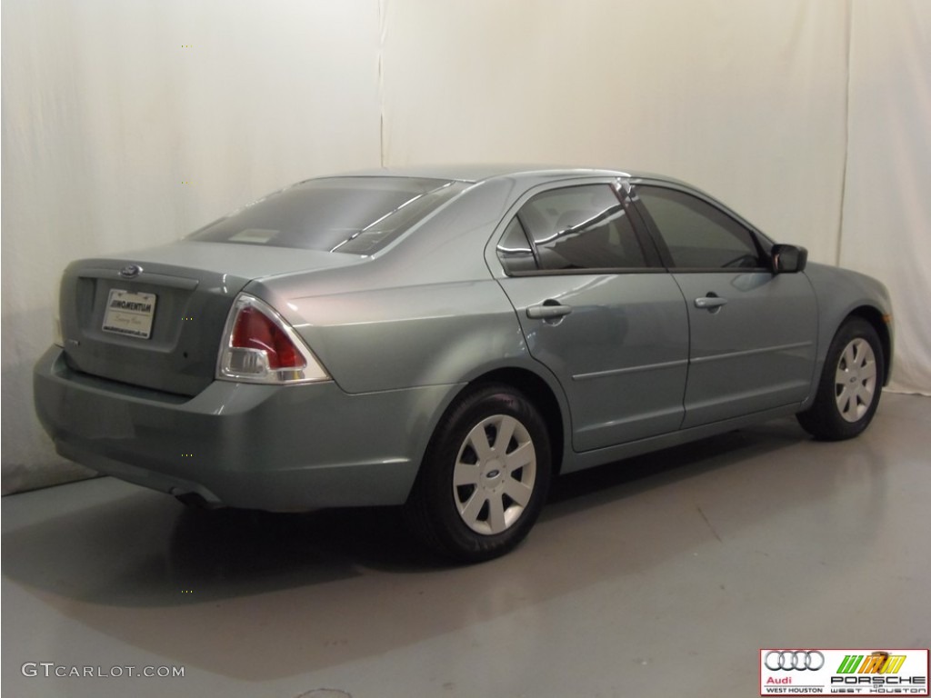 2006 Fusion S - Titanium Green Metallic / Medium Light Stone photo #20