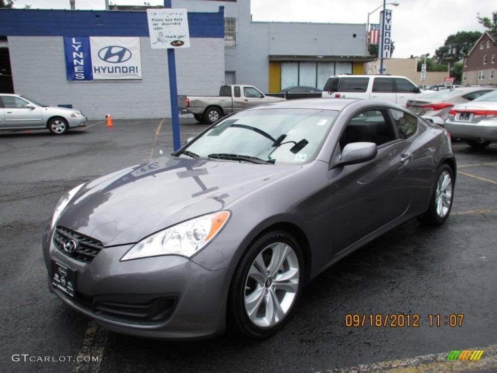 2011 Genesis Coupe 2.0T - Nordschleife Gray / Black Cloth photo #1