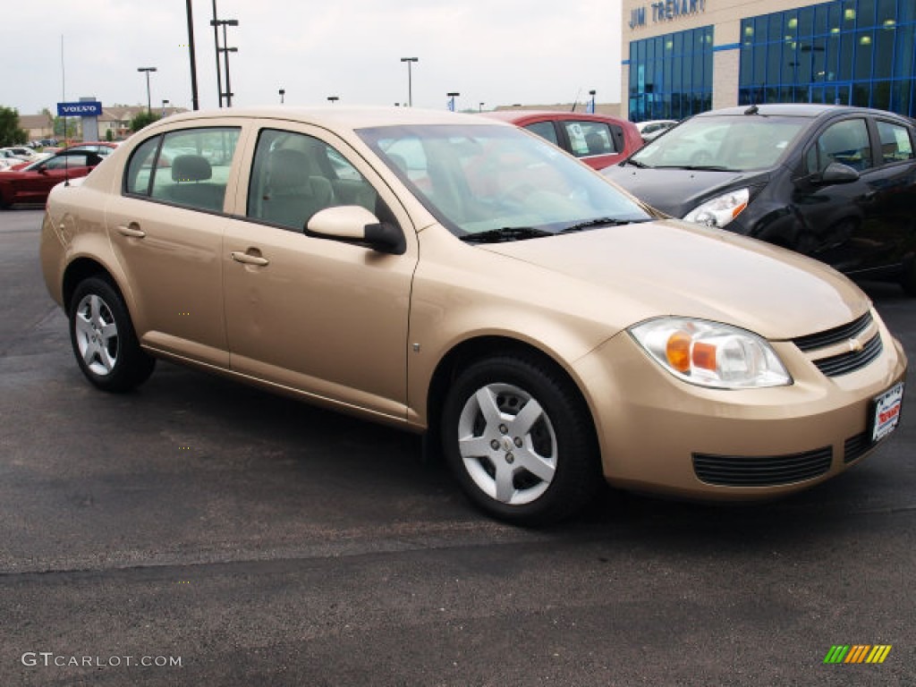 2007 Cobalt LT Sedan - Sandstone Metallic / Neutral Beige photo #2