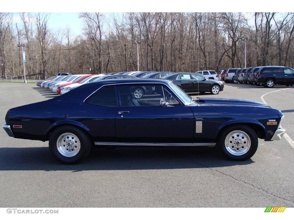 1970 Nova SS - Cobalt Blue / Black photo #4