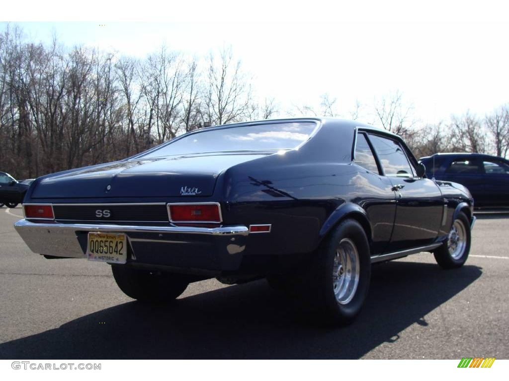 1970 Nova SS - Cobalt Blue / Black photo #5