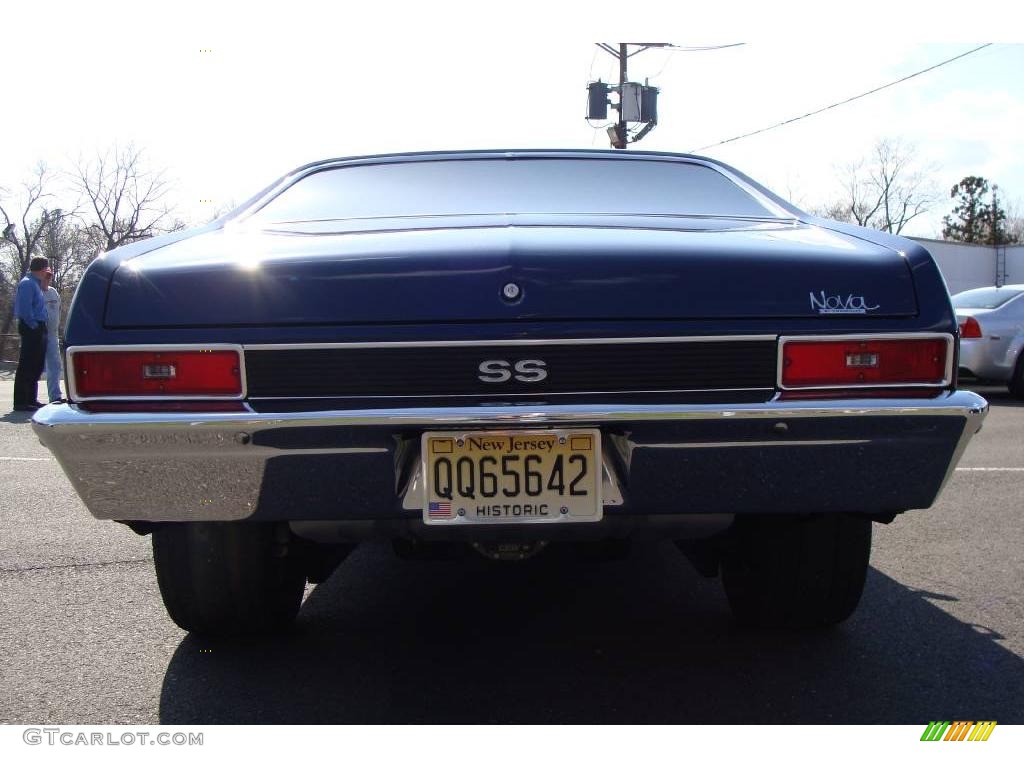 1970 Nova SS - Cobalt Blue / Black photo #6