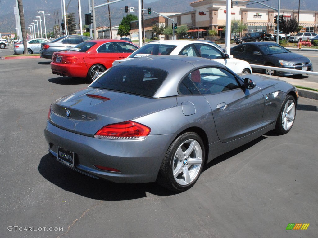 2012 Z4 sDrive28i - Space Gray Metallic / Black photo #8