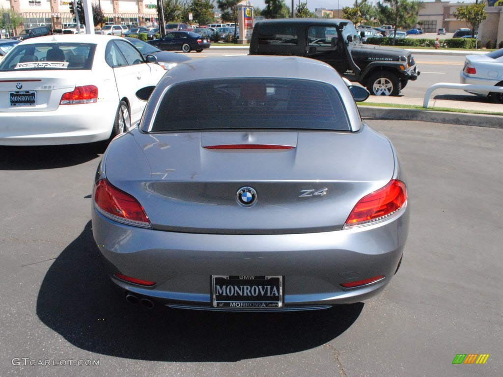 2012 Z4 sDrive28i - Space Gray Metallic / Black photo #9