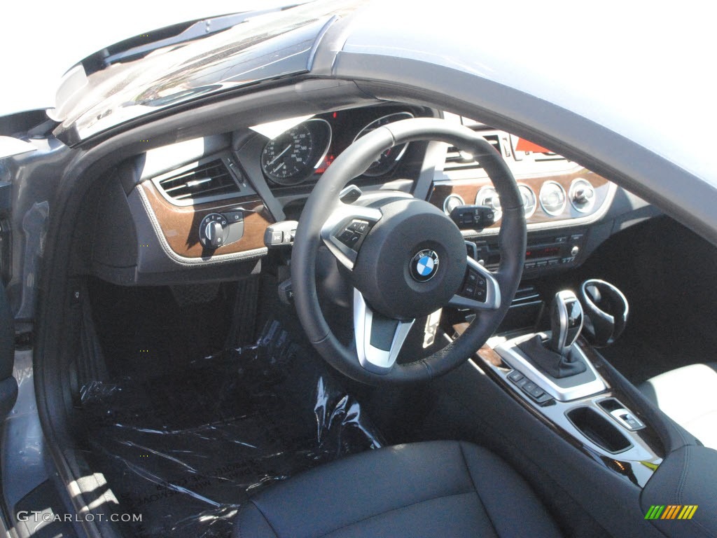 2012 Z4 sDrive28i - Space Gray Metallic / Black photo #13