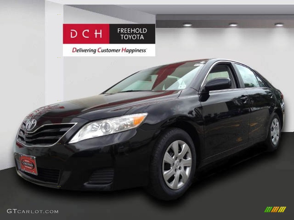 2010 Camry LE - Black / Ash Gray photo #1