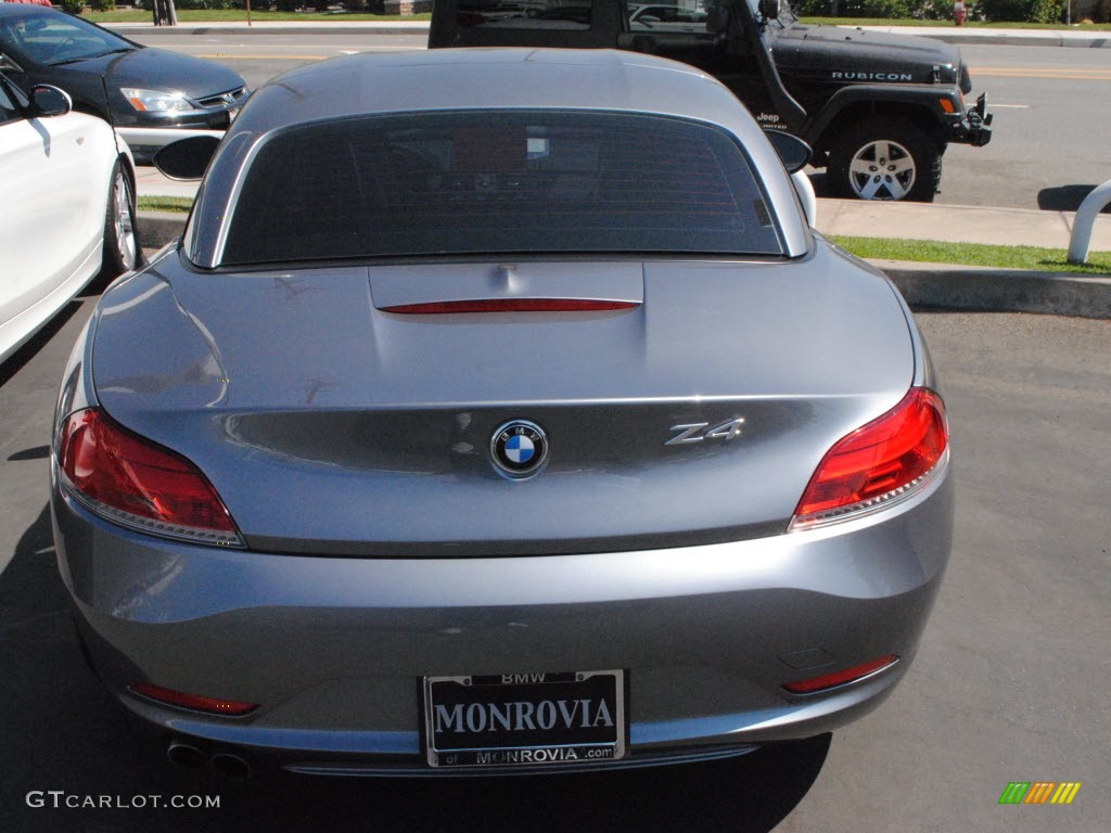 2012 Z4 sDrive28i - Space Gray Metallic / Black photo #25