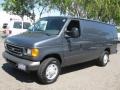 2007 Fleet Grey Metallic Ford E Series Van E350 Super Duty Commercial  photo #3