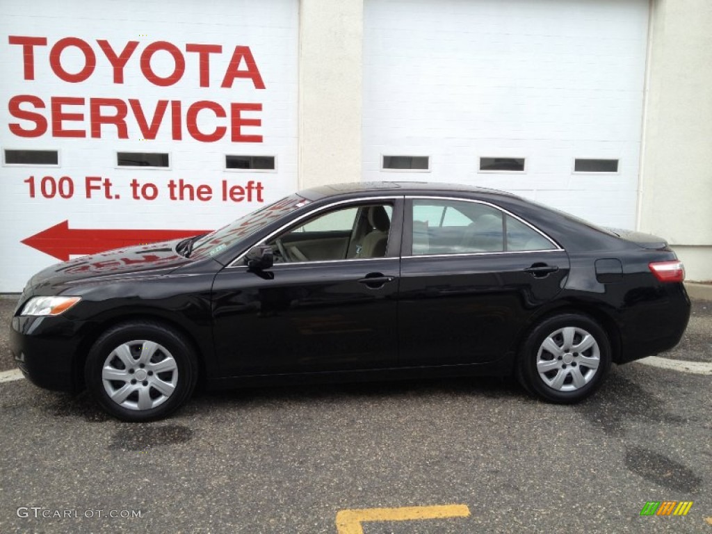 2008 Camry LE V6 - Black / Ash photo #3