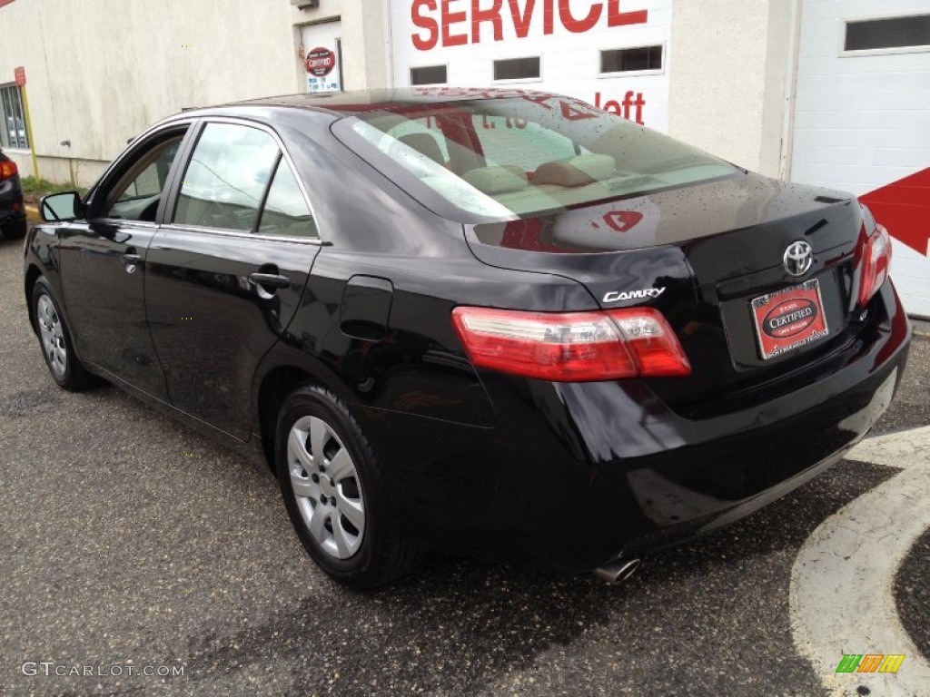 2008 Camry LE V6 - Black / Ash photo #4