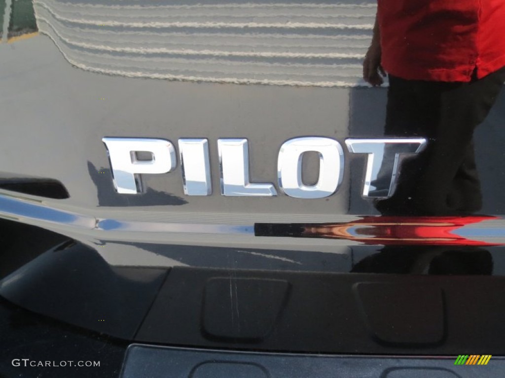 2010 Pilot EX-L - Crystal Black Pearl / Gray photo #17
