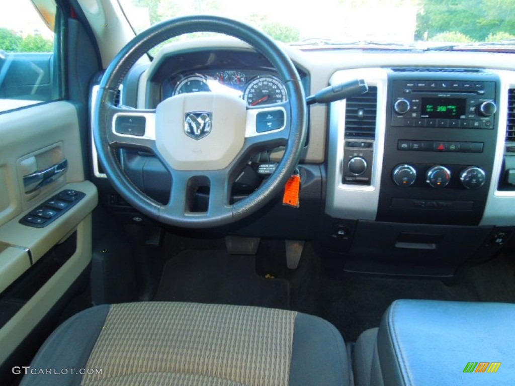 2010 Ram 3500 SLT Crew Cab 4x4 Dually - Inferno Red Crystal Pearl / Dark Slate/Medium Graystone photo #16