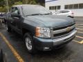 2010 Blue Granite Metallic Chevrolet Silverado 1500 LT Extended Cab 4x4  photo #2