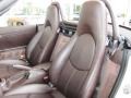 Cocoa Brown 2008 Porsche Boxster S Interior Color