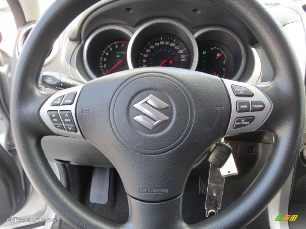 2006 Suzuki Grand Vitara XSport Black Steering Wheel Photo #70989052