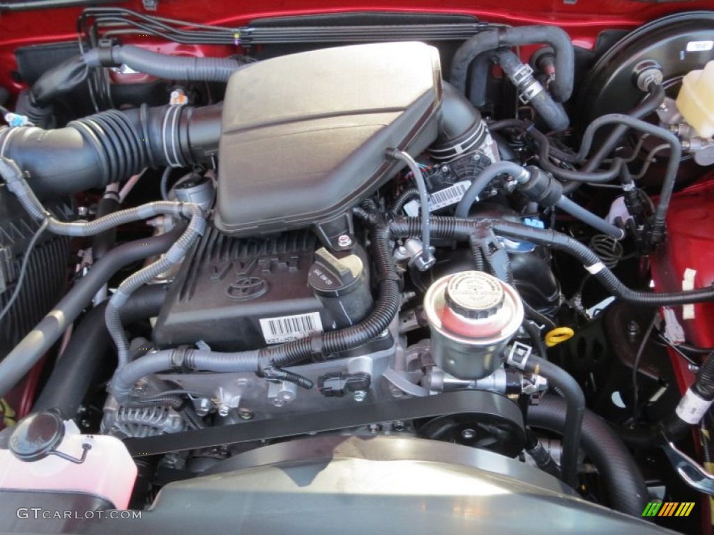 2013 Toyota Tacoma Access Cab 2.7 Liter DOHC 16-Valve VVT-i 4 Cylinder Engine Photo #70990547