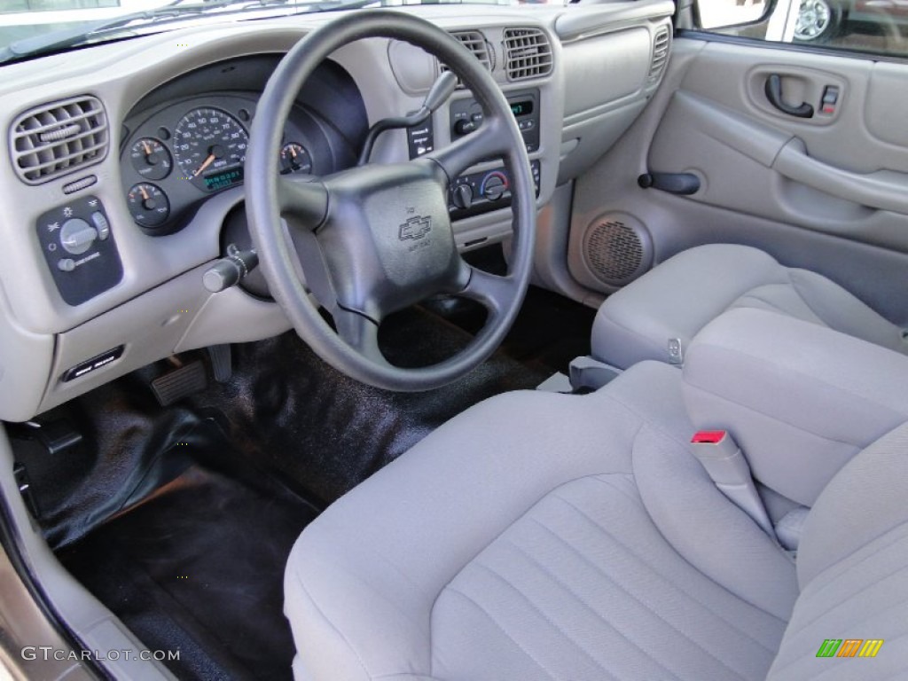 2003 S10 LS Regular Cab - Sandalwood Metallic / Medium Gray photo #10
