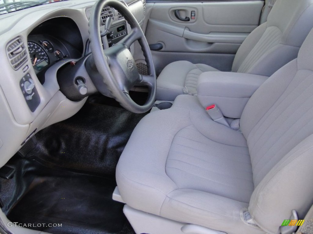 2003 S10 LS Regular Cab - Sandalwood Metallic / Medium Gray photo #11