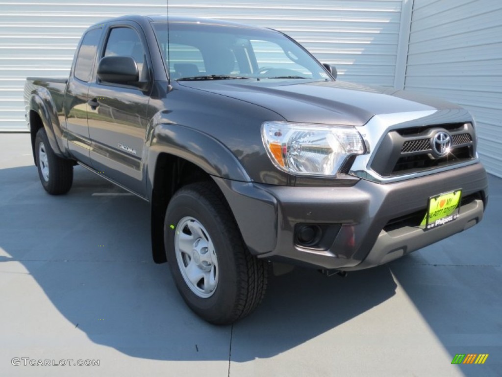 2013 Tacoma SR5 Prerunner Access Cab - Magnetic Gray Metallic / Graphite photo #1