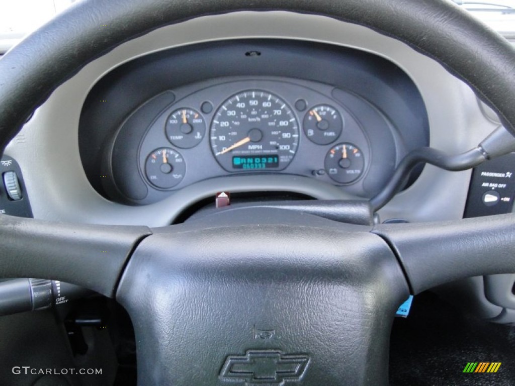 2003 S10 LS Regular Cab - Sandalwood Metallic / Medium Gray photo #15