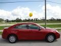 2010 Inferno Red Crystal Pearl Chrysler Sebring Touring Sedan  photo #9