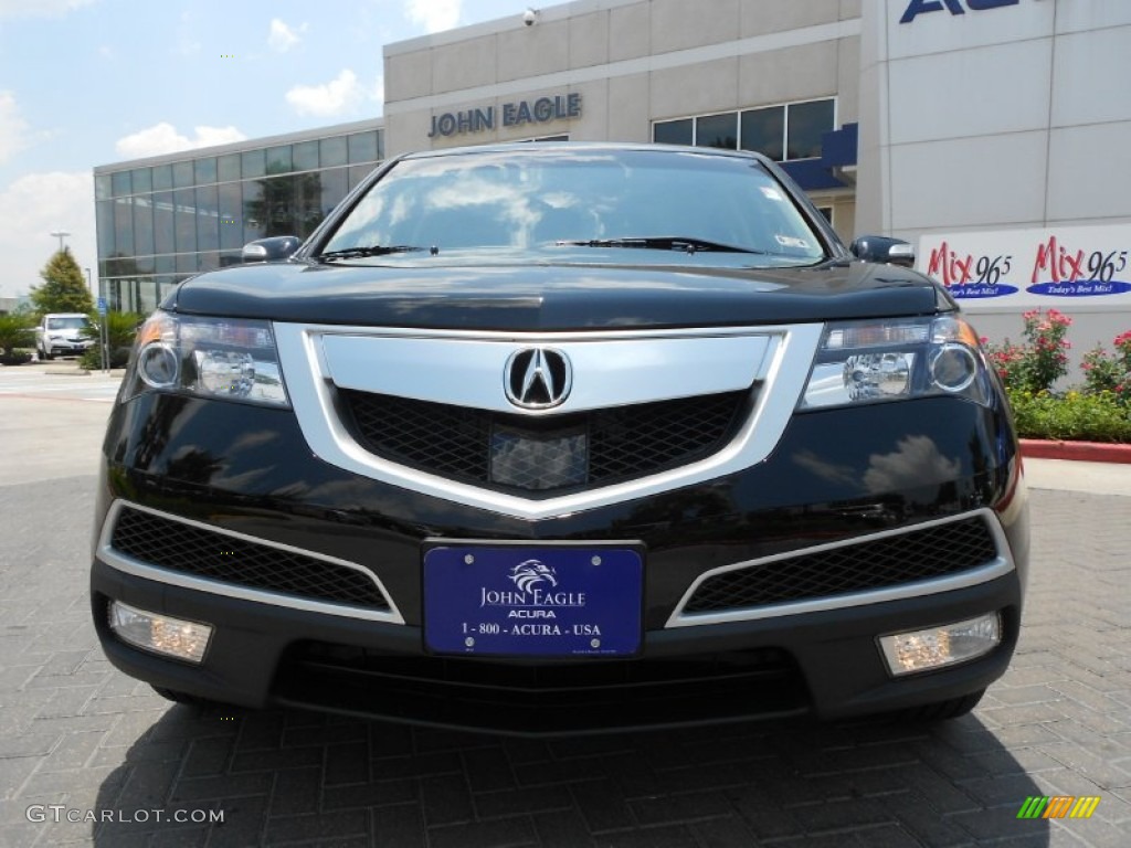 2013 MDX SH-AWD Advance - Crystal Black Pearl / Ebony photo #2