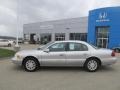 1999 Silver Frost Metallic Lincoln Continental   photo #2