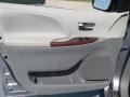 Light Gray 2013 Toyota Sienna XLE Door Panel