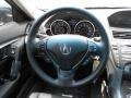Ebony 2013 Acura TL Standard TL Model Steering Wheel
