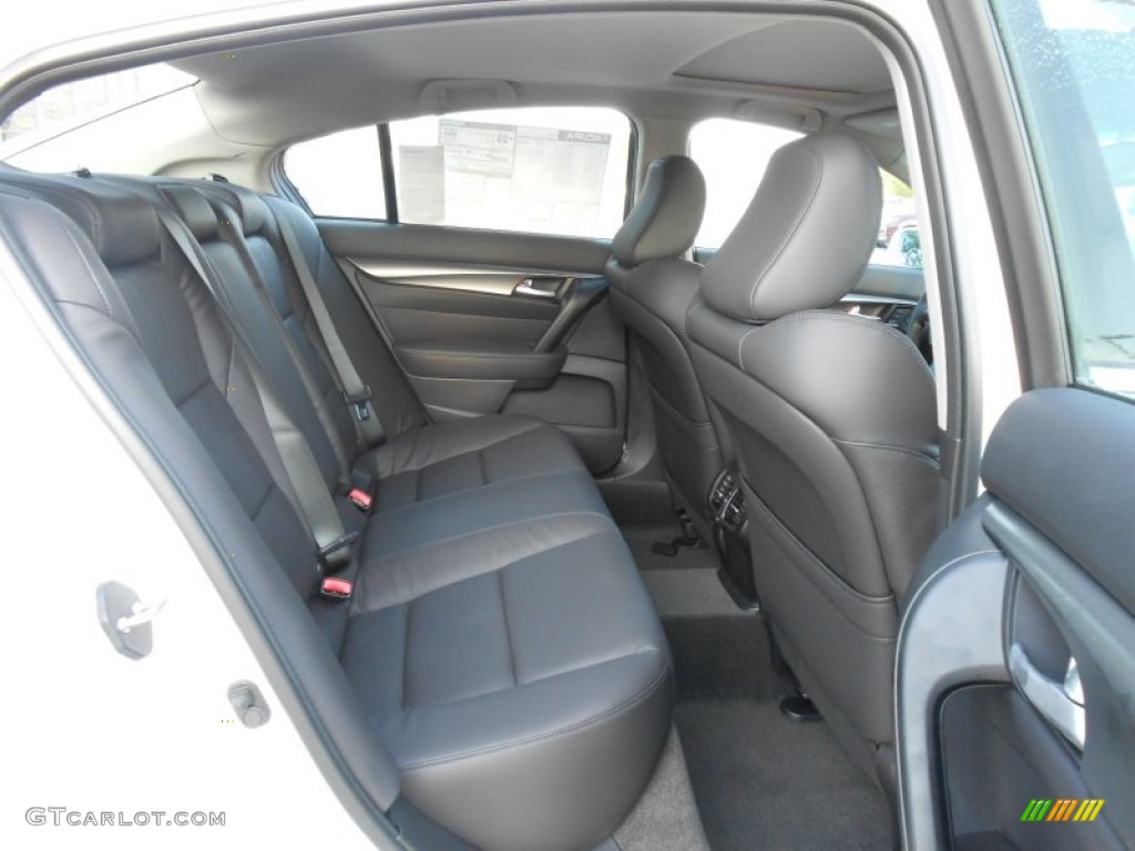 2013 Acura TL Standard TL Model Rear Seat Photo #70991977
