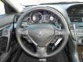 Ebony 2013 Acura TL Standard TL Model Steering Wheel