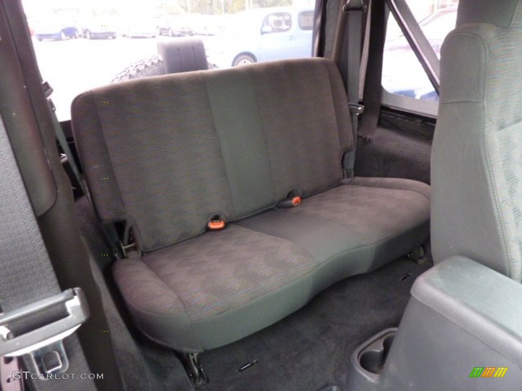 2005 Wrangler X 4x4 - Black / Dark Slate Gray photo #5