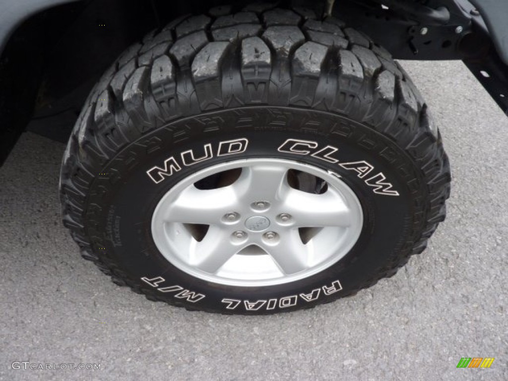 2005 Wrangler X 4x4 - Black / Dark Slate Gray photo #13