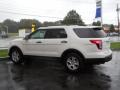 2011 White Suede Ford Explorer FWD  photo #3