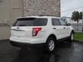 2011 White Suede Ford Explorer FWD  photo #4