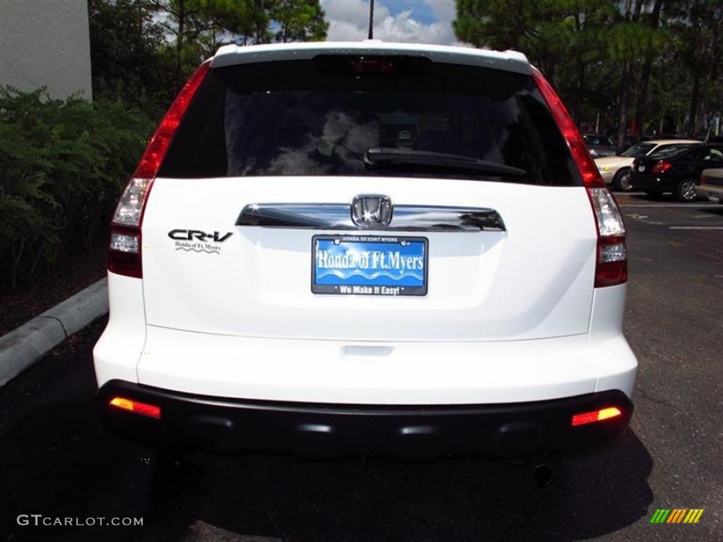 2009 CR-V EX-L - Taffeta White / Gray photo #4