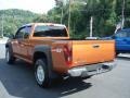 2006 Sunburst Orange Metallic Chevrolet Colorado Z71 Extended Cab 4x4  photo #6