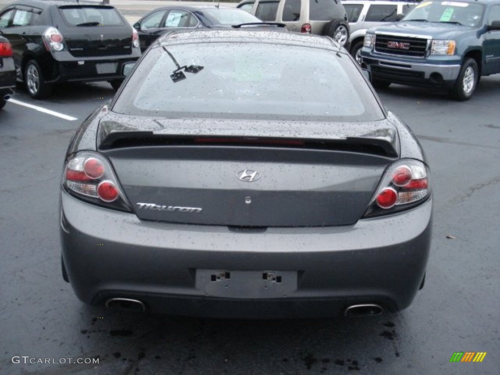 2007 Tiburon GS - Carbon Gray / Black photo #7