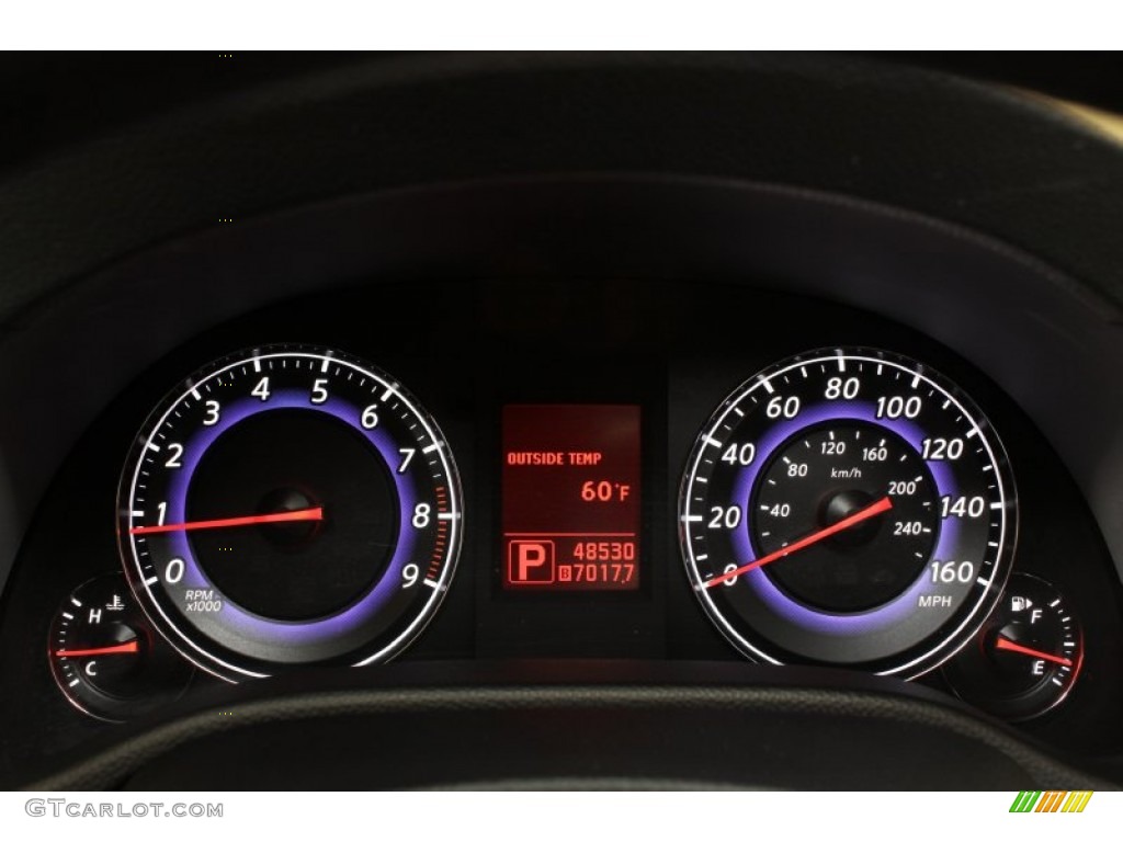 2011 Infiniti EX 35 Journey AWD Gauges Photo #70994578