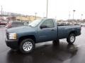 Blue Granite Metallic - Silverado 1500 Regular Cab 4x4 Photo No. 3