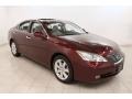 Royal Ruby Red Metallic 2007 Lexus ES 350 Exterior