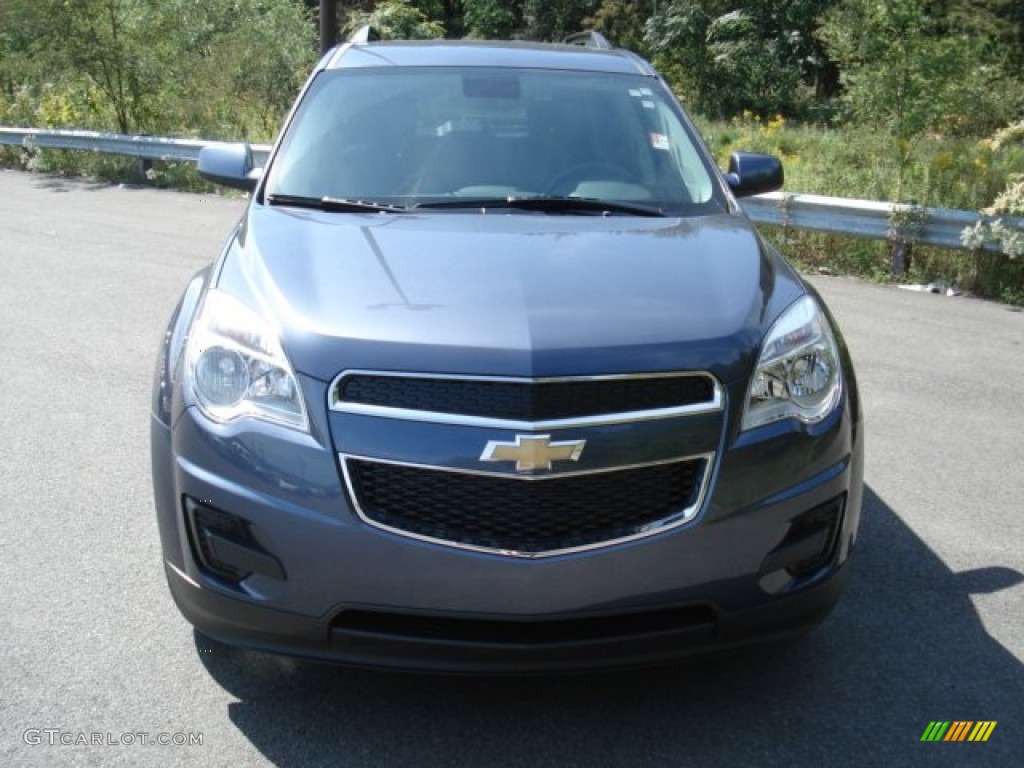 2013 Equinox LT AWD - Atlantis Blue Metallic / Jet Black photo #3